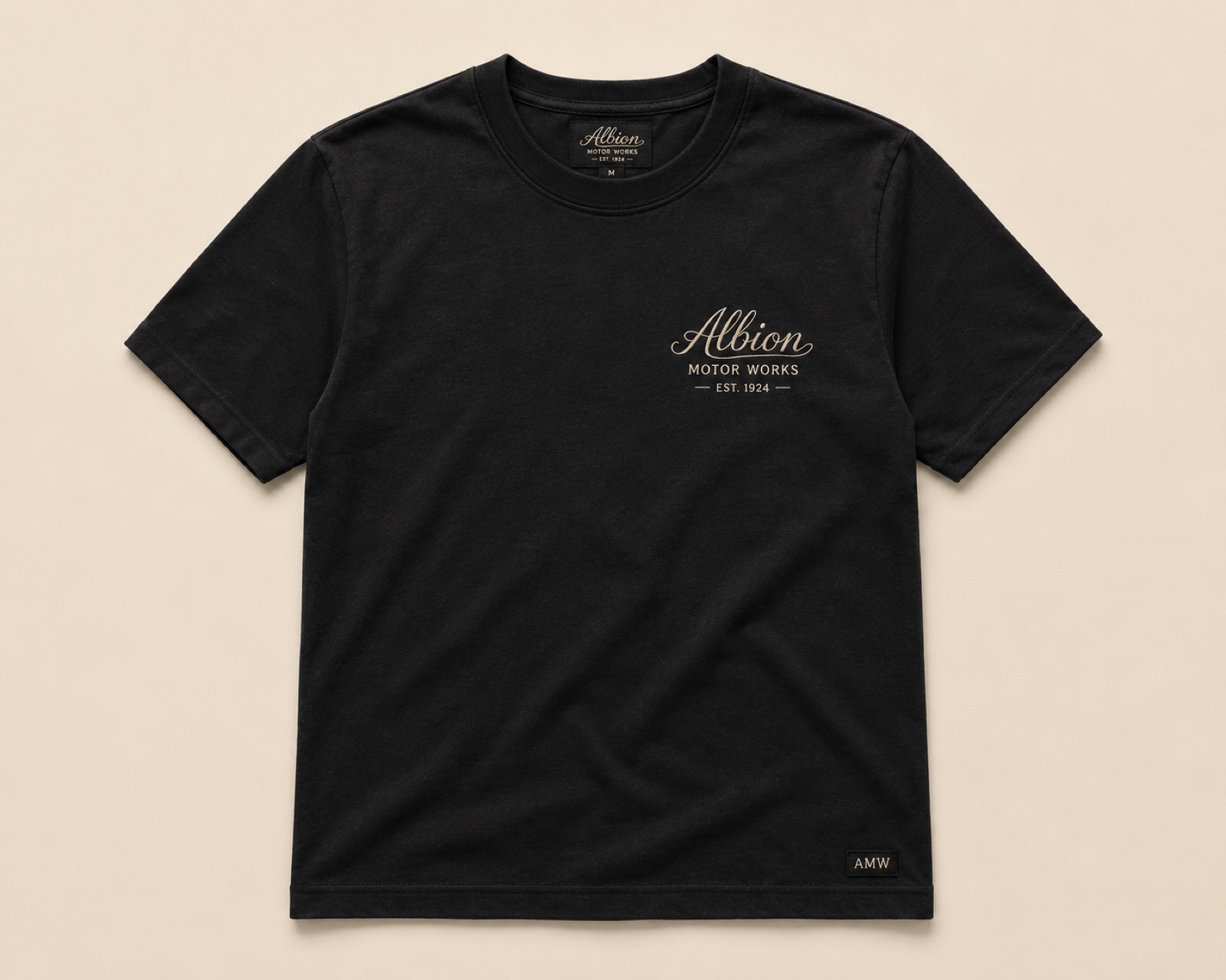 Albion Script Heavyweight Tee