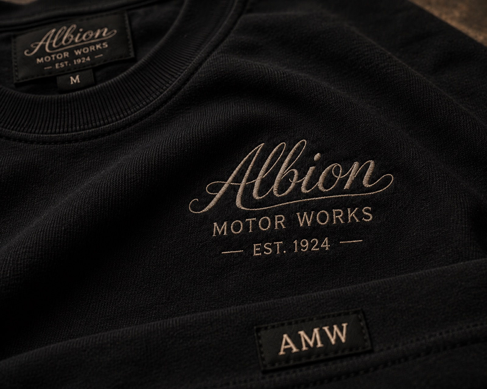 Albion Script Heavyweight Tee — thumbnail 4